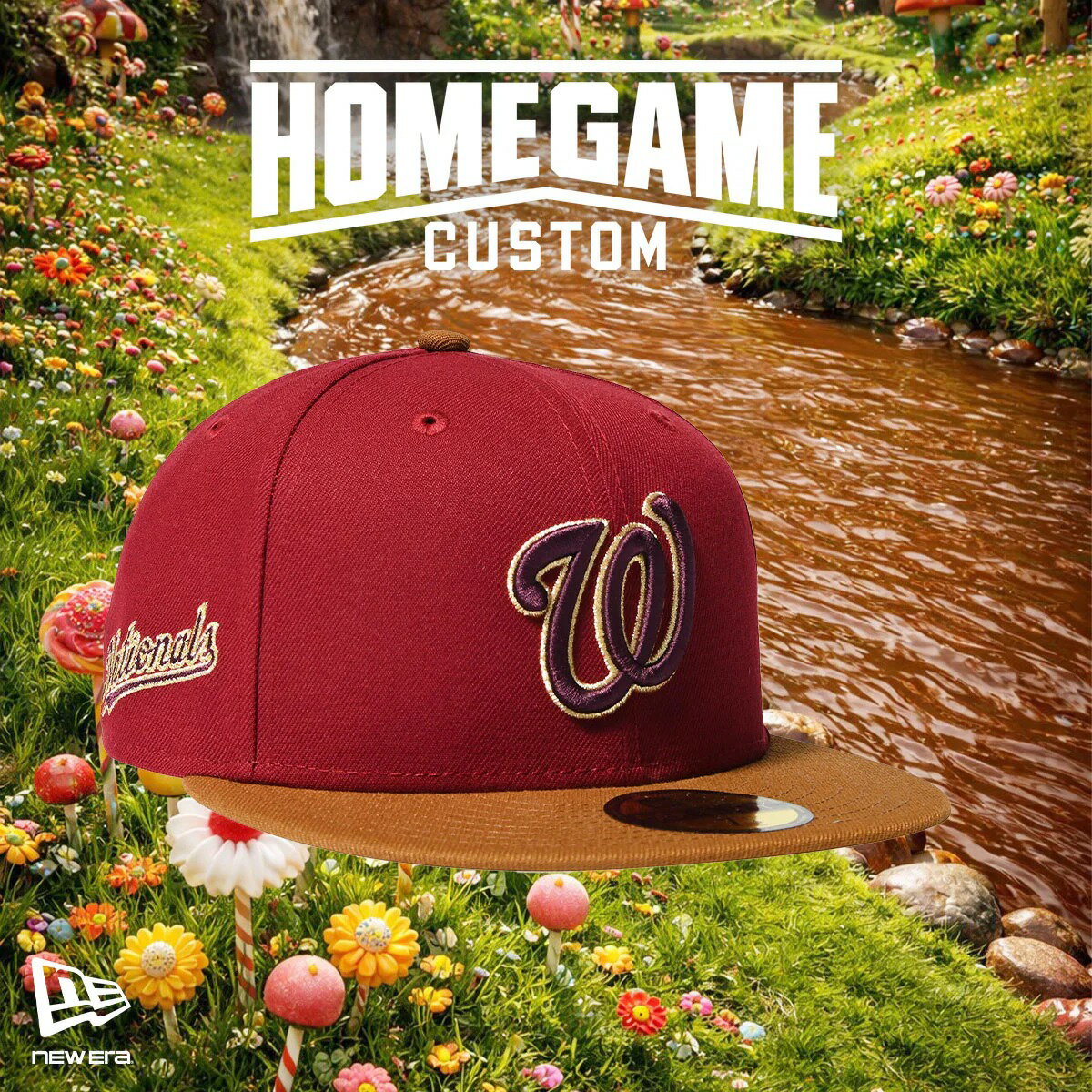 樂天商城 - NEW ERA ニューエラ キャップ ストリート スケーター WASHINGTON NATIONALS CO W SCRIPT 59FIFTY CARDINAL 71025006