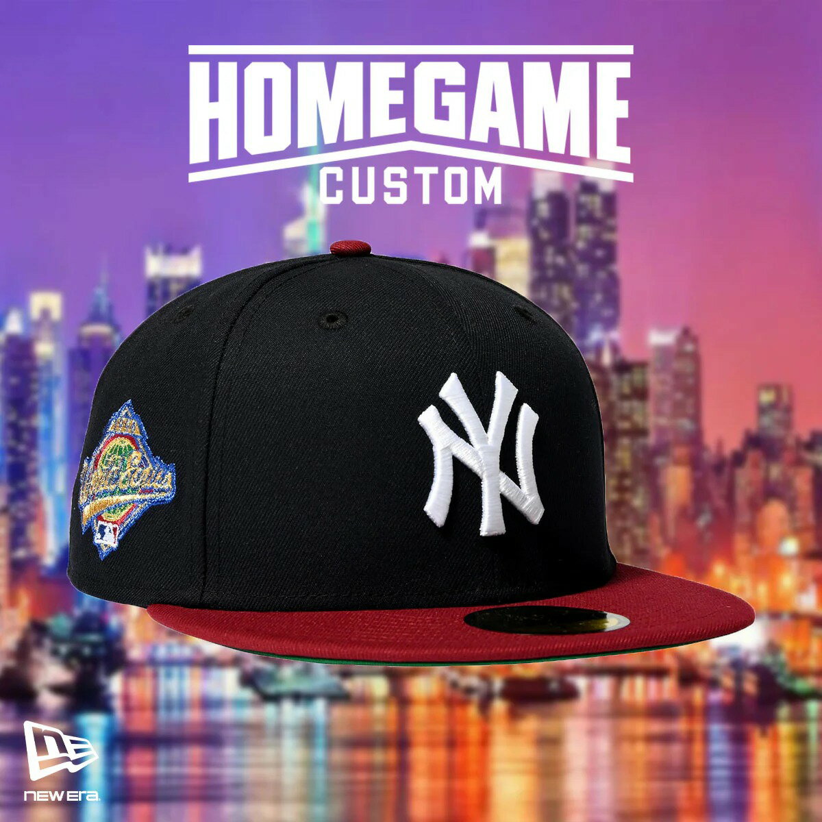 樂天商城 - NEW ERA ニューエラ キャップ ストリート スケーター NEW YORK YANKEES CO 1996 WS 59FIFTY NAVY/CARDINAL 71021929