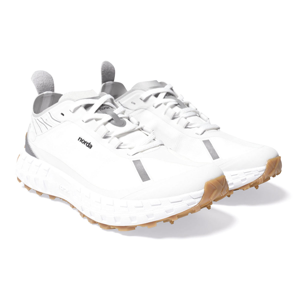 norda ノルダ【WOMEN'S】スニーカー トレイルランニングシューズ ノルダ 001 ストリート ヒップホップ ラッパー ダンサー ワーク カジュアル アウトドア スポーツ ブランド NORDA 001 WHITE×GUM ホワイト×ガム