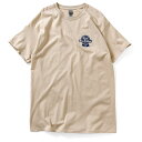 PABST BLUE RIBBON パブストブルーリボン ビール 半袖 Tシャツ メンズ ストリート ロゴ 公式 オフィシャルグッズ ブランド SAND サンド ORIGINAL LOGO TEE ★★