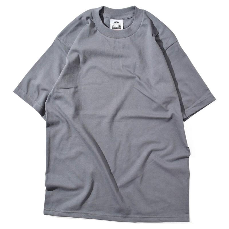 PROCLUB プロクラブ HEAVYWEIGHT S/S TEE 半袖 Tシャツ 101 CHARCOAL チャコール