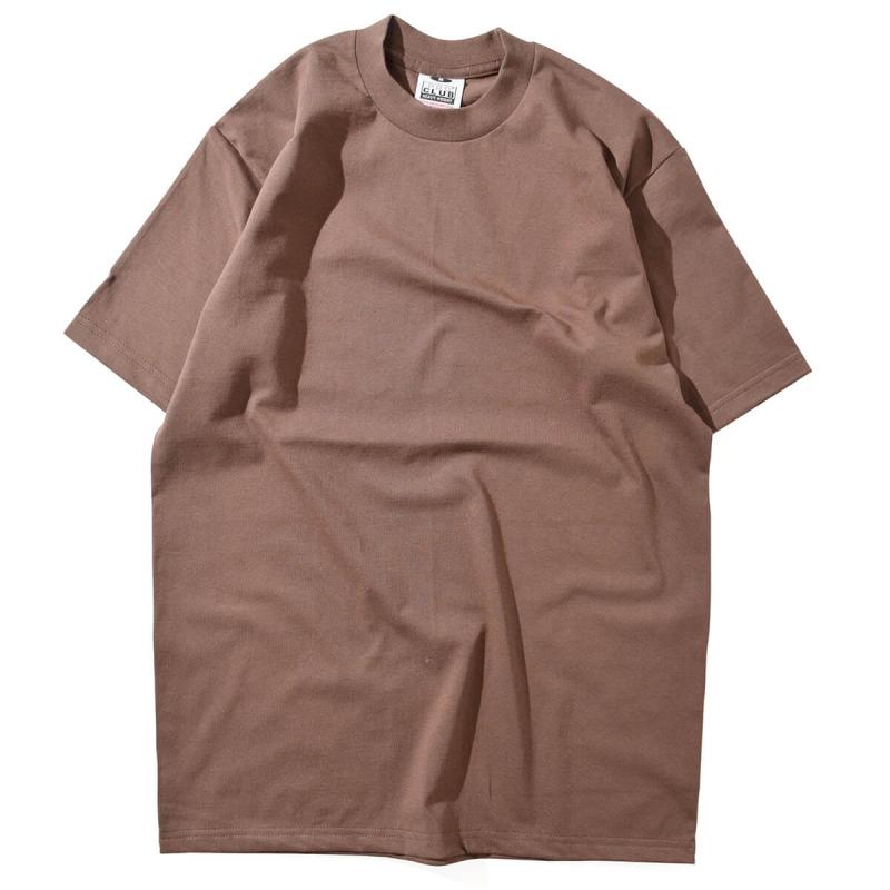 樂天商城 - PROCLUB プロクラブ HEAVYWEIGHT S/S TEE 半袖 Tシャツ 101 BROWN ブラウン