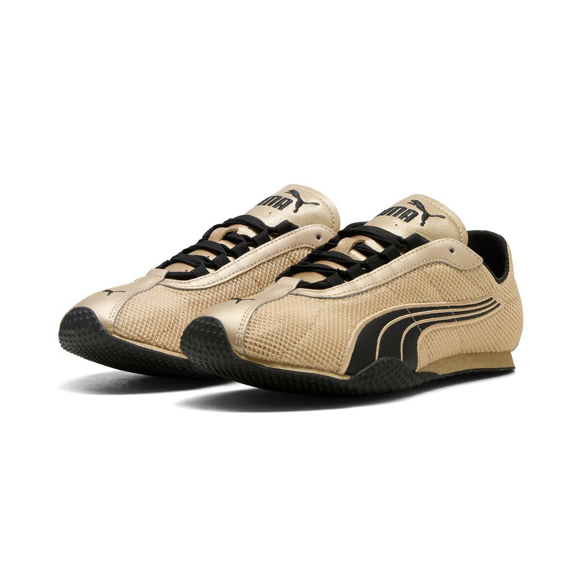 樂天商城 - PUMA プーマ スニーカー ストリート ファッション レディース メンズ H-STREET CHROME GOLD/BLACK 406126-04