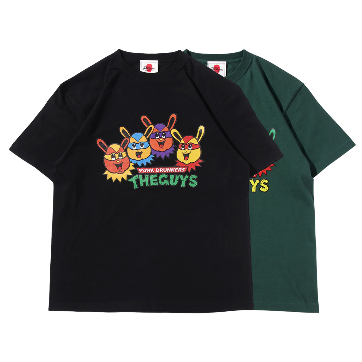 PUNK DRUNKERS パンクドランカーズ Tシャツ 半袖 ロゴ プリント ストリート ヒップホップ ラッパー ダンサー カジュアル ブランド マッポたちTEE PDS-24080のサムネイル