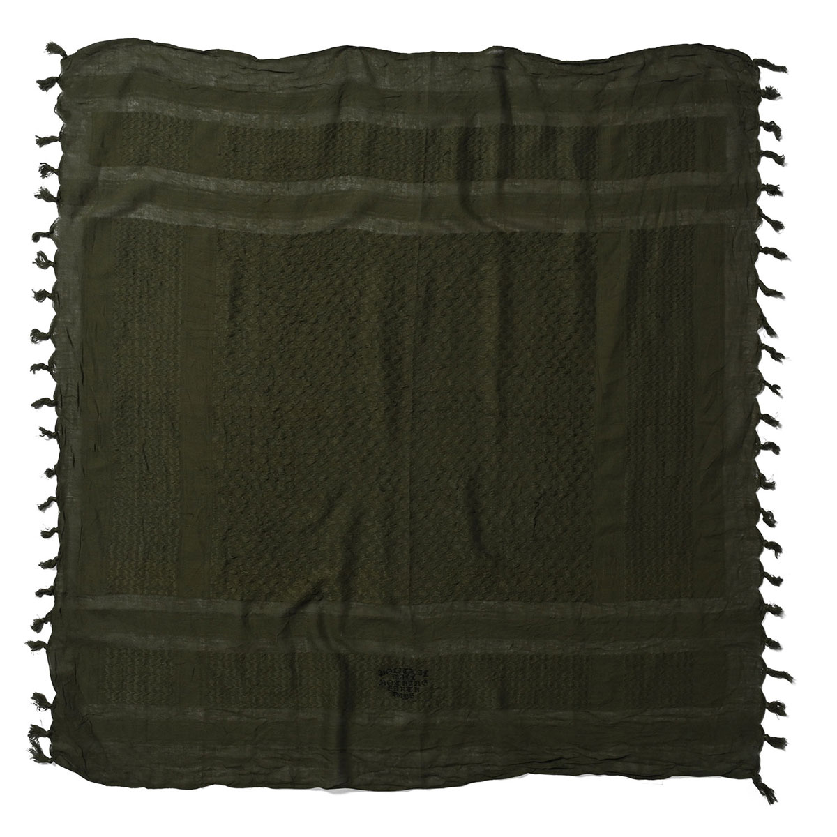 PWNED パウンド スカーフ ストール ストリート ヒップホップ ラッパー ダンサー グラフティ OLD PWNED TACTICAL SCARF PW22AW07 DARK GREEN ダークグリーン ★★