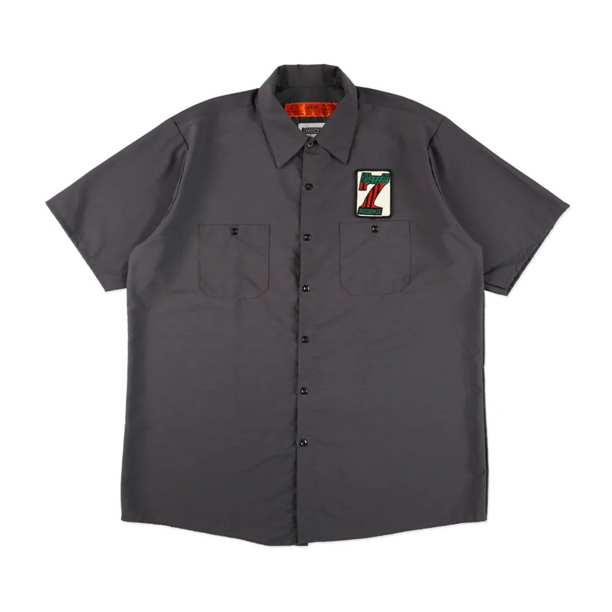 樂天商城 - RECOGNIZE レコナイズ 半袖ワークシャツ ストリート メンズ ファッション DONUT HOLE SS SHIRT RCG261-DHSS