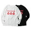 TEAM SATAN SKATEBOARDING ॵ ȥܡǥ T Ĺµ ȥ꡼ ҥåץۥå åѡ 󥵡 ֥ TEAM SATAN 666 L/S TEE TS001-2 