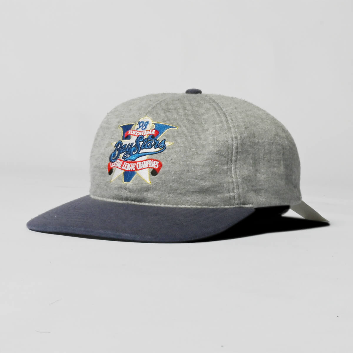 YOKOHAMA BAYSTARS 横浜ベイスターズ 1998 CHAMPIONSHIP SNAPBACK CAP スナップバックキャップ GRAY 【ONE SIZE】 【中古】 ★★