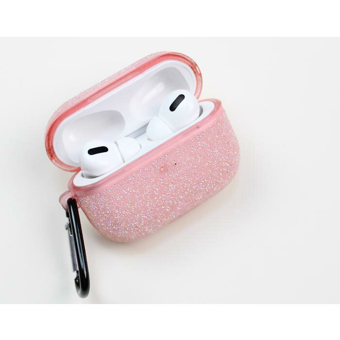 BleeeKのAirPods Proケース Airpods pro ケース airpods pro カバー Air Pods エアポッズプロ ラインストーン キラキラ TPU シリコン エアポッズ pro　エアーポッズプロ カバー ケース おしゃれ かわいい 本体 装着 アップル イヤホン apple アクセサリー ワイヤレスイヤホン｜アングル2