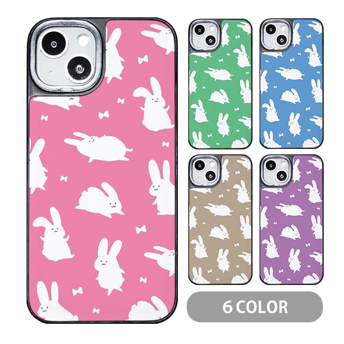Rakuten - スマホケース クッションケース TPU クッション素材 うさぎ 動物 iphone15 iphone14 iphone13 iphone12 pro iphone8 iphone7 iPhoneケース プリント アニマル 兎 リボン どうぶつ かわいい 可愛い 動物