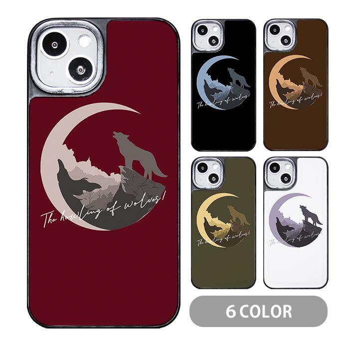 Rakuten - スマホケース クッションケース TPU クッション素材 狼 オオカミ 狼の遠吠え 月 三日月 iphone15 iphone14 iphone13 iphone12 pro iphone8 iPhoneケース TPU オシャレ かわいい 可愛い