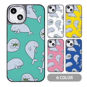 スマホケース クッションケース TPU クッション素材 ジュゴン 儒艮 人魚 海 海の生き物 iphone15 iphone14 pro iphone13 iphone12 pro iphone8 iPhoneケース TPU オシャレ かわいい 可愛い