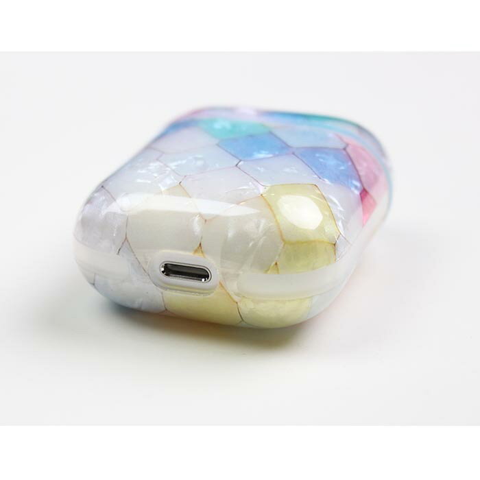 Airpods Airpods2 ケース カバー エアポッズ 大理石 シェル シリコン TPU エアーポッズ エアーポッズ2 カバー ケース おしゃれ かわいい 本体 装着 アップル イヤホン apple アクセサリー Airpods ケース ワイヤレスイヤホン bleeek-10001685 BleeeK サンプル画像3