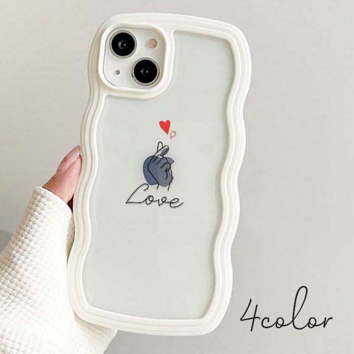 うねうねクリアiphoneケースス...