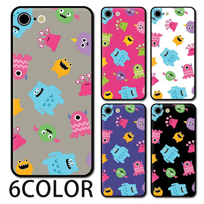 スマホケース ラウンド ガラス モンスター 怪獣 エイリアン ユニーク ハロウィン iphone16 iphone15 pro iphone14 iphone13 iphone8 iPhoneケース TPU ガラスケース オシャレ かわいい 可愛い 背面ガラス 強化ガラス TPU ハードケース