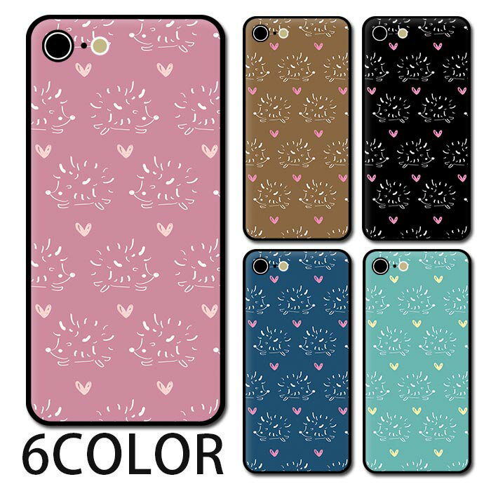 スマホケース ラウンド ガラス ハリネズミ 針鼠 ガーリー ハート iphone17 iphone16 iphone15 pro iphone14 iphone13 iphone8 iPhoneケース TPU ガラスケース オシャレ かわいい 可愛い 背面ガラス 強化ガラス TPU ハードケース