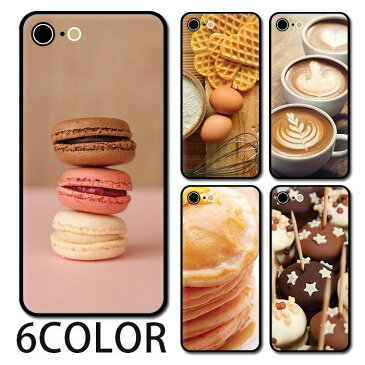 スマホケース ラウンド ガラス 写真 パンケーキ バター コーヒー ホットケーキ マカロン iphone12 mini iphone11pro MAX iphoneXR iphoneXS iphoneX iphone8 iPhoneケース プリント TPU ガラスケース オシャレ かわいい 可愛い 背面ガラス 強化ガラス TPU ハードケース