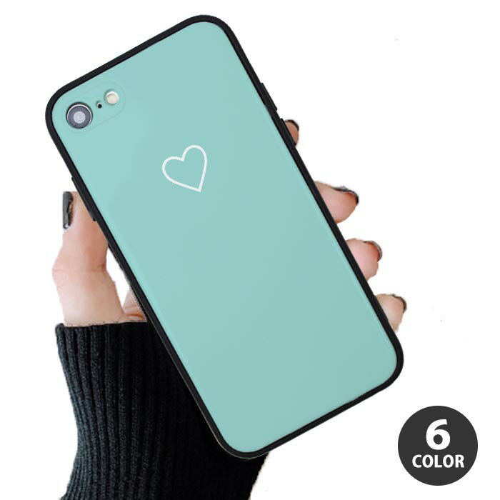Rakuten - スマホケース プラスチック TPU 取り外し カード収納 ハート パステル iphone12 pro iphone11 iphoneXR iphoneXS iphone8 iPhoneケース かわいい 可愛い 流行 頑丈 強化 割れにくい
