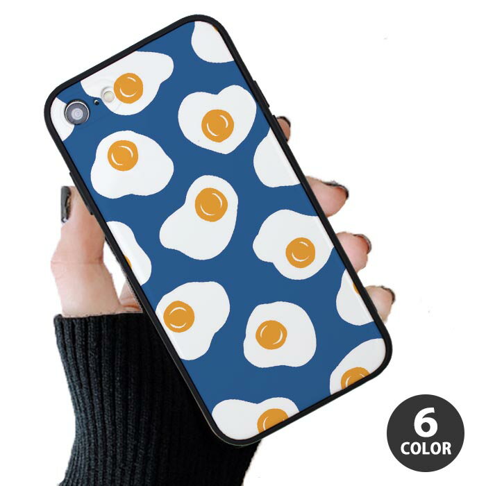Rakuten - スマホケース プラスチック TPU 取り外し カード収納 目玉焼き めだまやき たまご 卵 iphone12 pro iphone11 iphoneXR iphoneXS iphone8 かわいい 可愛い 流行 頑丈 強化 割れにくい