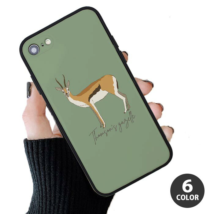 Rakuten - スマホケース プラスチック TPU 取り外し カード収納 トムソンガゼル ガゼル サバンナ 動物 アニマル iphone12 pro iphone11 iphoneXR iphoneXS iphone8 iPhoneケース TPU かわいい 可愛い 流行 頑丈 強化 割れにくい