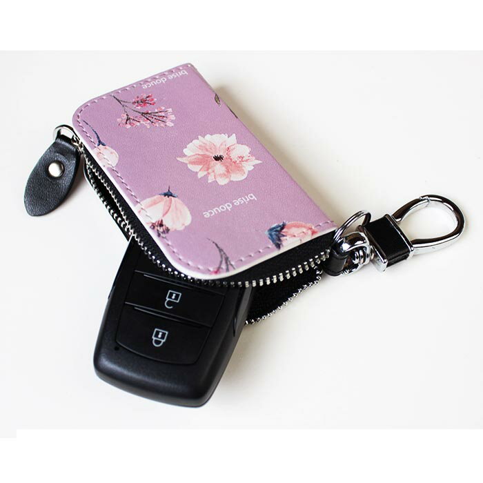 スマートキーケース レディース メンズ 赤べこ あかべこ 福島県 キーホルダー 三つ折り スマートキー かわいい 鍵入れ キーリング キーチェーン ラウンドファスナー キーケース キーリング 鍵 フェイクレザー 合皮 プリント 可愛い カッコイイ メール便 送料無料