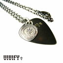 ビビファイ ネックレス メンズ 【送料無料】【VIVIFY 正規店】VIVIFY ビビファイ ピック ネックレス コインVIVIFY Pick Necklace BLK 受注生産