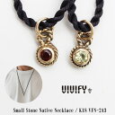 yVIVIFY KXzVIVIFY rrt@C lbNX Xg[ VNR Small Stone Native Necklace/k18󒍐Y