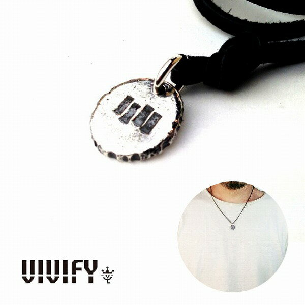 【送料無料】【VIVIFY 正規店】VIVIFY ビビファイ ビル　ネックレス　シルバー　Small Plate Necklace/..