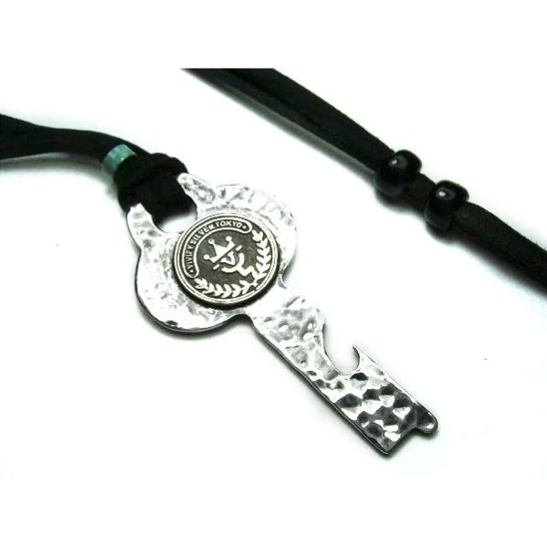 【VIVIFY 正規店】VIVIFY ビビファイ ネックレス シルバー Flat Antique Key Necklace(L)