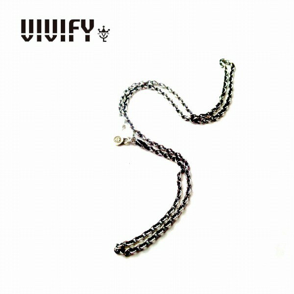 【VIVIFY 正規店】VIVIFY ビビファイ ネックレス チェーン　シルバーChain 2.8x45cm 受注生産