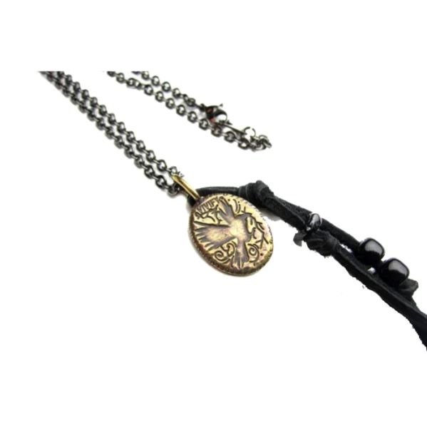 【VIVIFY 正規店】VIVIFY ビビファイ ネックレス Crow Medal Necklace
