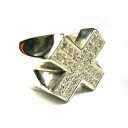 【VIVIFY 正規店】VIVIFY ビビファイ リング 指輪 シルバー Stone Seting X Ring