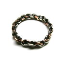 【VIVIFY 正規店】VIVIFY ビビファイ リング 指輪 シルバー Twist x Twist Ring(シルバーx銅)