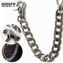 【VIVIFY 正規店】VIVIFY ビビファイ ウォレットチェーン シルバー ウォレットコードNativeStyle SwivelHook FlatLink WalletChain / SwivelHook&Hook 受注生産