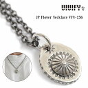 ビビファイ ネックレス メンズ 【送料無料】【VIVIFY 正規店】VIVIFY ビビファイ ネックレス プレート フラワーJP Flower Necklace 受注生産