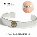 【VIVIFY 正規店】VIVIFY ビビファイ バングル ブレスレット シルバーJP Flower Bangle/k10gold 受注生産