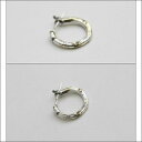 【送料無料】【VIVIFY 正規店】VIVIFY ビビファイ ピアス フープ シルバーHammered Hoop Pierce(S) w/gold 受注生産 3