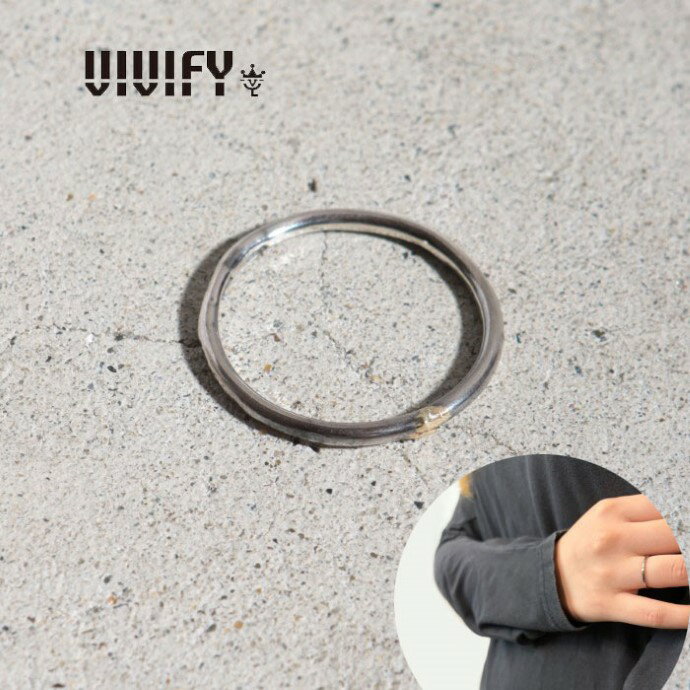 Rakuten - 【VIVIFY 正規店】VIVIFY ビビファイ シルバー リング 指輪 Keeper Slim Ring w/gold