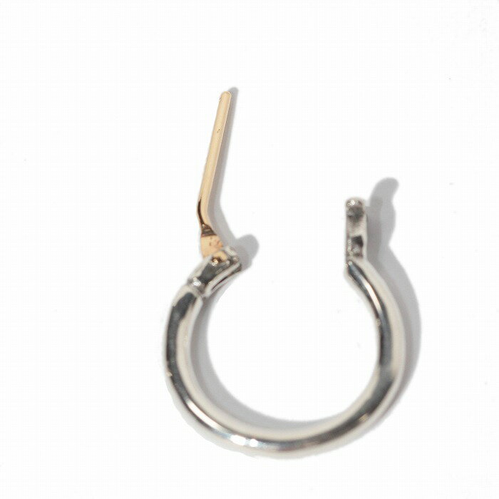 【送料無料】【VIVIFY 正規店】VIVIFY ビビファイ フープ ピアス シルバーK18goldpost Hoop Pierce（M）