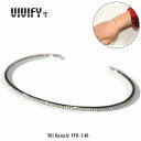 【送料無料】【VIVIFY 正規店】VIVIFY ビビファイ バングル ブレスレット シルバーMil Bangle