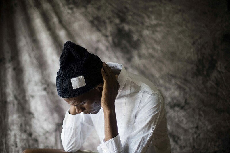【送料無料/当日発送】【HUNTISM 正規店】HUNTISM ハンティズム リネン ニット帽 ビーニー Linen Watch Cap