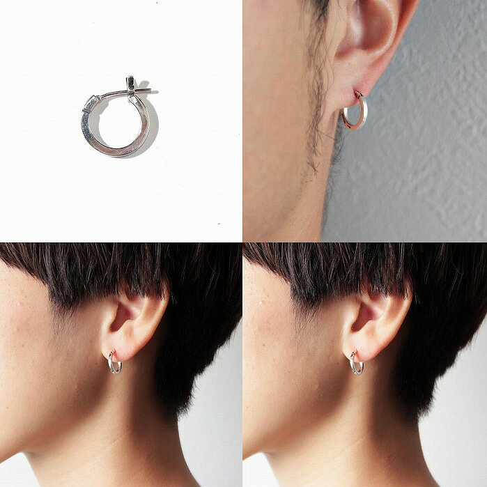 【送料無料】【VIVIFY 正規店】VIVIFY ビビファイ ピアス シルバー フープピアス S...