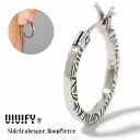 ビビファイ ピアス メンズ 【送料無料】【VIVIFY 正規店】VIVIFY ビビファイ ピアス シルバー SideArabesque Hoop Pierce