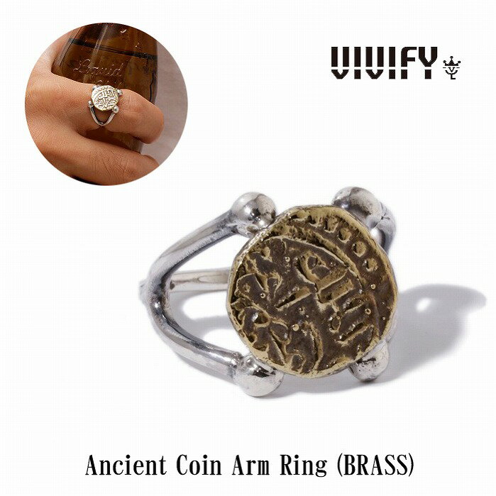 ̵ۡVIVIFY ŹVIVIFY ӥӥե ԥ С  Ancient Coin Arm Ring(Brass)