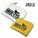 【半額セール/当日発送】【SKEIL 正規店】SKEIL スケイル 財布 レザー ジップウォレット RAVEN MINI WALLET