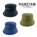 【送料無料/当日発送】【HUNTISM 正規店】HUNTISM ハンティズム バケットハット 刺繍 帽子 Ventile W.I.A Hat