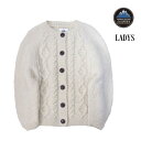 【HIMALAYAN CLIMBER'S HAND-KNIT 正規店】HIMALAYAN CLIMBER'S HAND-KNIT ヒマラヤン セーター ニット ハンドメイド レディース HCK-L1 Ladys Hand Knit Crew Cardigan