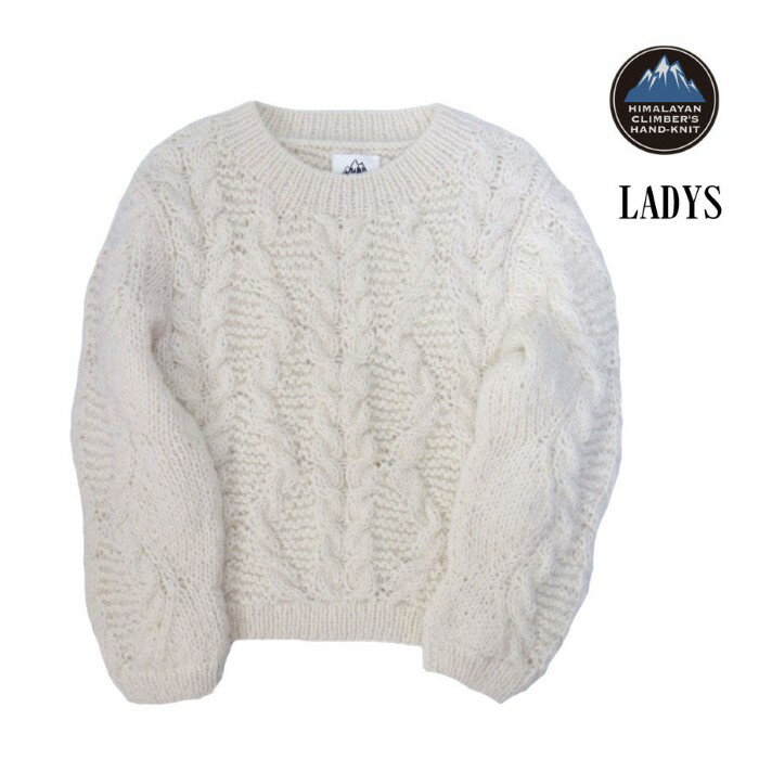 Rakuten - 【HIMALAYAN CLIMBER'S HAND-KNIT 正規店】HIMALAYAN CLIMBER'S HAND-KNIT ヒマラヤン セーター ニット ハンドメイド レディース HCK-L3 Hand Knit Crew Knit