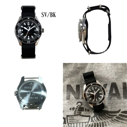 【NAVAL WATCH 正規店】NAVAL WATCH ナバルウォッチ 腕時計 ミリタリー NAVAL MILITARY WATCH MIL.-05 Automatic ROYAL Military Diver TYPE