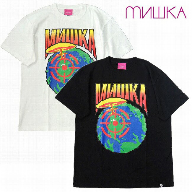 【20％OFFセール】【当日発送】【MISHKA 正規店】MISHKA ミシカ Tシャツ 半袖 プリント NEW WORLD ORDER